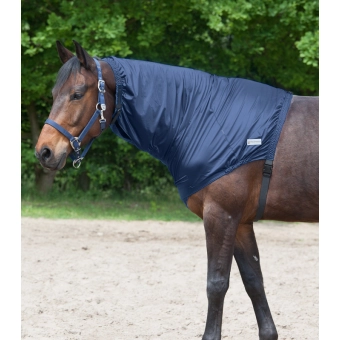 Chránič krku pro muchaře, tmavě modrá, Pony