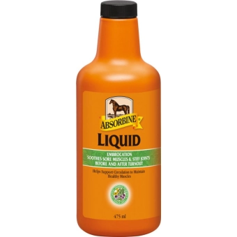 Absorbine Bylinné mazání liquid na bolest s dlouhotrvajícím účinkem, láhev 450 ml