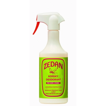 Koňský deodorant pro koně a poníky, Láhev s rozprašovačem 750ml