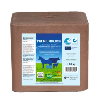 Minerální liz se stopovými prvky Premiumblok EKO, Balení 10kg