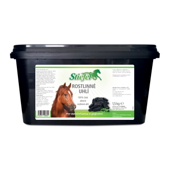 Rostlinné aktivní (medicinální) uhlí při problémech s trávicím aparátem, Kyblík 1,5 kg