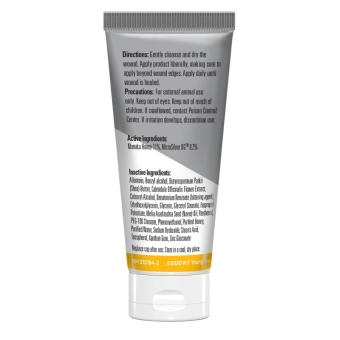 Podpora hojení otevřených ran a ochrana proti infekci Silver honey gel