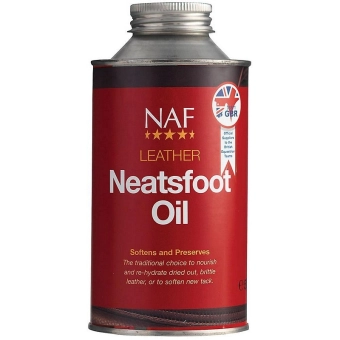 Neatsfood oil špičkový olej pro dlouhodobý lesk, pružnost a trvanlivost vašeho koženého vybavení, Láhev, 500 ml